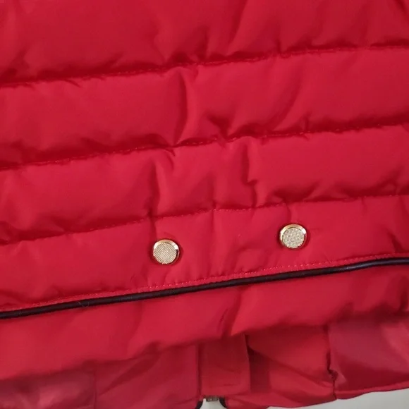 Zara Red Puffer Jacket - Picture 14 of 16